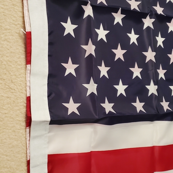 Weather Resistant American Flag Full Size 3x5 and Still In Factory Packaging - Picture 7 of 14